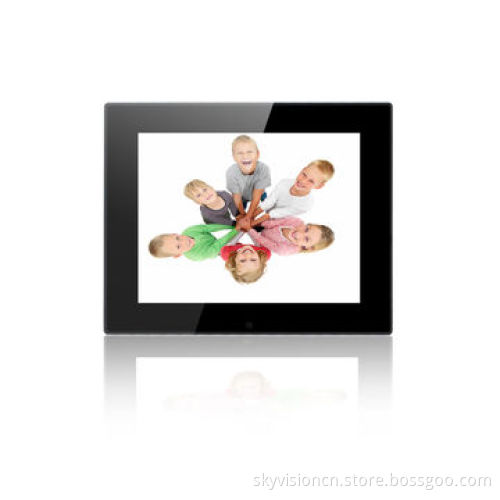 8-inch Motion sensor digital photo frame with video play, customized motion effect